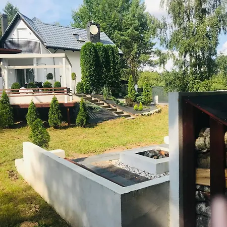 In Gmina Mit Grill, Terrasse Und Garten Człuchów